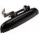 Help! By Dorman Exterior Door Handle - Plastic Black Single - 80742