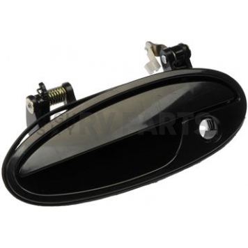 Help! By Dorman Exterior Door Handle - Plastic Black Single - 79300
