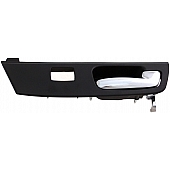 Help! By Dorman Interior Door Handle - Black Housing With Silver Lever Single - 81847