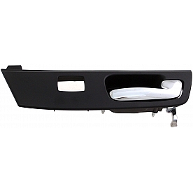 Help! By Dorman Interior Door Handle - Black Housing With Silver Lever Single - 81847