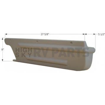 Icon Body Corner Guard - ABS Plastic Taupe Single - 01728