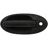 Help! By Dorman Exterior Door Handle - Plastic Black Single - 79103