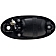 Help! By Dorman Exterior Door Handle - Plastic Black Single - 79103