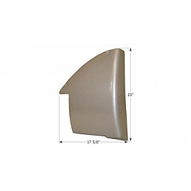 Icon Body Corner Guard - ABS Plastic Silver Metallic Single - 12184