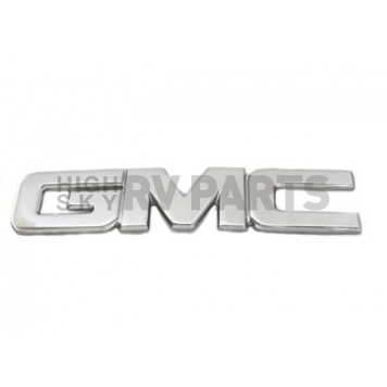 All Sales Emblem - GMC Silver Aluminum - 96510P