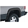 Bushwacker Fender Flare - Black Dura-Flex 2000 ABS Smooth Plastic Matte Set Of 2 - 4000801