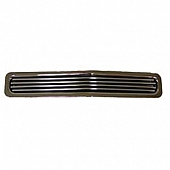 Rugged Ridge Grille Insert - Bar Rectangular Chrome Plated Aluminum - 1140101