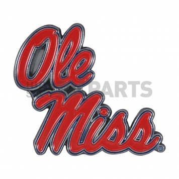 Fan Mat Emblem - University Of Mississippi (Ole Miss) Metal - 22240