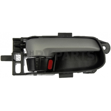 Help! By Dorman Interior Door Handle - Plastic Black Housing With Gray Lever Single - 81161