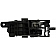 Help! By Dorman Interior Door Handle - Plastic Black Housing With Gray Lever Single - 81161