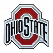 Fan Mat Emblem - University Of Ohio State Metal - 22237
