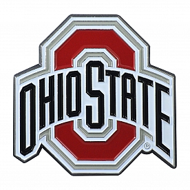 Fan Mat Emblem - University Of Ohio State Metal - 22237
