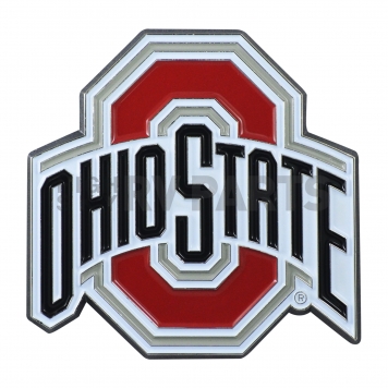 Fan Mat Emblem - University Of Ohio State Metal - 22237