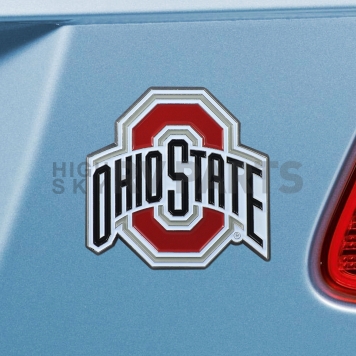 Fan Mat Emblem - University Of Ohio State Metal - 22237-1