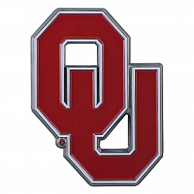 Fan Mat Emblem - University Of Oklahoma Metal - 22238