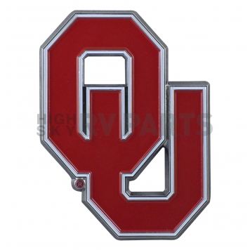 Fan Mat Emblem - University Of Oklahoma Metal - 22238