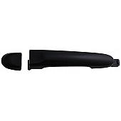 Help! By Dorman Exterior Door Handle - Plastic Black Single - 81164