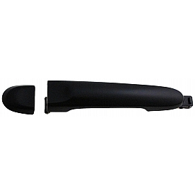 Help! By Dorman Exterior Door Handle - Plastic Black Single - 81164