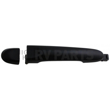 Help! By Dorman Exterior Door Handle - Plastic Black Single - 81164