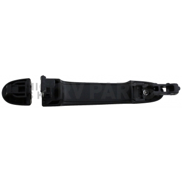 Help! By Dorman Exterior Door Handle - Plastic Black Single - 81164-1