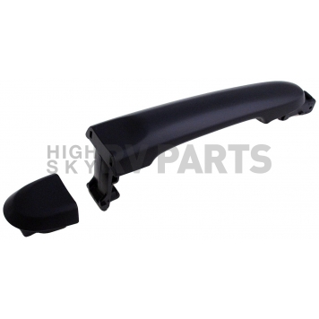 Help! By Dorman Exterior Door Handle - Plastic Black Single - 81164-2