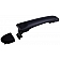 Help! By Dorman Exterior Door Handle - Plastic Black Single - 81164