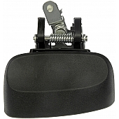 Help! By Dorman Exterior Door Handle - Plastic Black Single - 81065