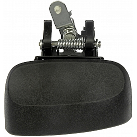 Help! By Dorman Exterior Door Handle - Plastic Black Single - 81065