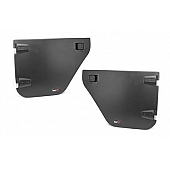 Rugged Ridge Door - Hard Lower Half Powder Coated Black Steel Set Of 2 - 1150902