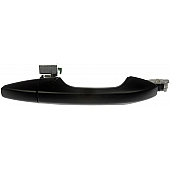 Help! By Dorman Exterior Door Handle - Plastic Black Single - 81487