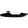 Help! By Dorman Exterior Door Handle - Plastic Black Single - 81487
