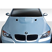 Extreme Dimensions Hood - Fiberglass Reinforced Plastic Black - M3 - 113322