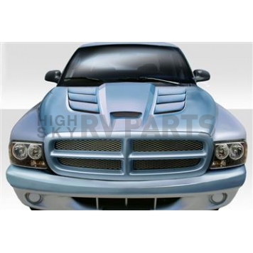 Extreme Dimensions Hood - Fiberglass Reinforced Plastic Black - Viper - 113208