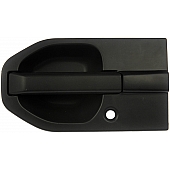 Help! By Dorman Exterior Door Handle - Plastic Black Single - 81490