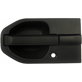 Help! By Dorman Exterior Door Handle - Plastic Black Single - 81490