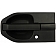 Help! By Dorman Exterior Door Handle - Plastic Black Single - 81490