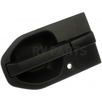 Help! By Dorman Exterior Door Handle - Plastic Black Single - 81490-2