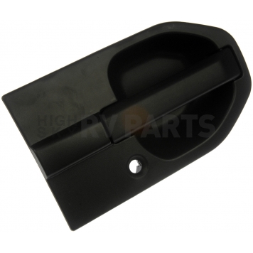 Help! By Dorman Exterior Door Handle - Plastic Black Single - 81496-2