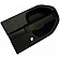 Help! By Dorman Exterior Door Handle - Plastic Black Single - 81496