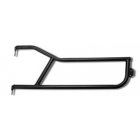 Warrior Products Door - Tubular Lower Half Powder Coated Black Steel Set Of 2 - 90770