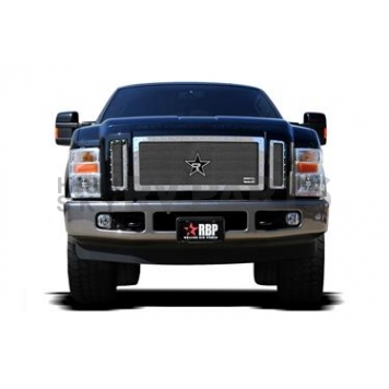 RBP (Rolling Big Power) Grille Insert - Silver Chrome Plated Steel  - 158561