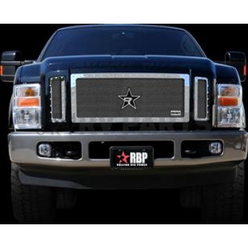 RBP (Rolling Big Power) Grille Insert - Silver Chrome Plated Steel  - 158563