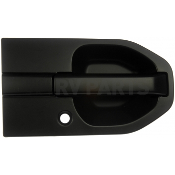 Help! By Dorman Exterior Door Handle - Plastic Black Single - 81498