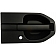 Help! By Dorman Exterior Door Handle - Plastic Black Single - 81498