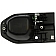 Help! By Dorman Exterior Door Handle - Plastic Black Single - 81498