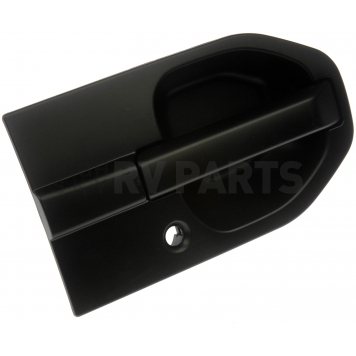 Help! By Dorman Exterior Door Handle - Plastic Black Single - 81498-2
