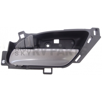 Help! By Dorman Interior Door Handle - Plastic Black Housing With Dark Gray Lever Single - 81501