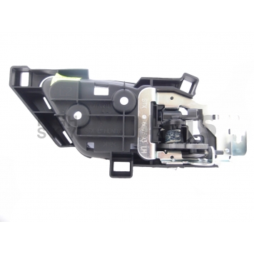 Help! By Dorman Interior Door Handle - Plastic Black Housing With Dark Gray Lever Single - 81501-1