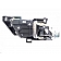 Help! By Dorman Interior Door Handle - Plastic Black Housing With Dark Gray Lever Single - 81501