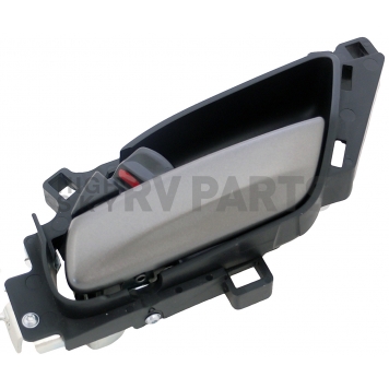 Help! By Dorman Interior Door Handle - Plastic Black Housing With Dark Gray Lever Single - 81501-2